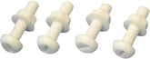 Bike It Number Plate Bolts And Nuts White 50Pcs